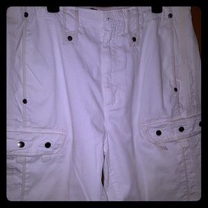 Mens White Shorts
